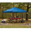 12 pi. L 12 pi. D Pavillon de jardin escamotable en acier