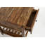 Table de bout en bois massif avec rangement Lumsden