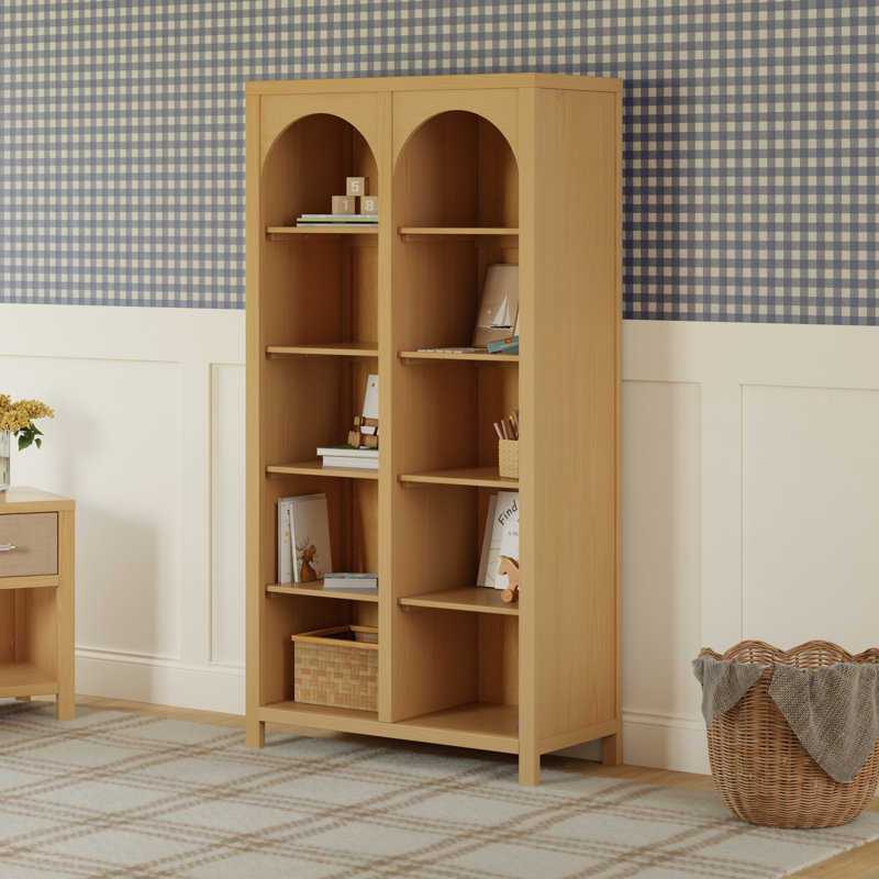 Eloise Bookcase, Natural Walnut