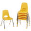 Chaise de classe empilable-129466327
