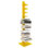 Bibliothèque en acier Ajax H 60 "x l 13,8"