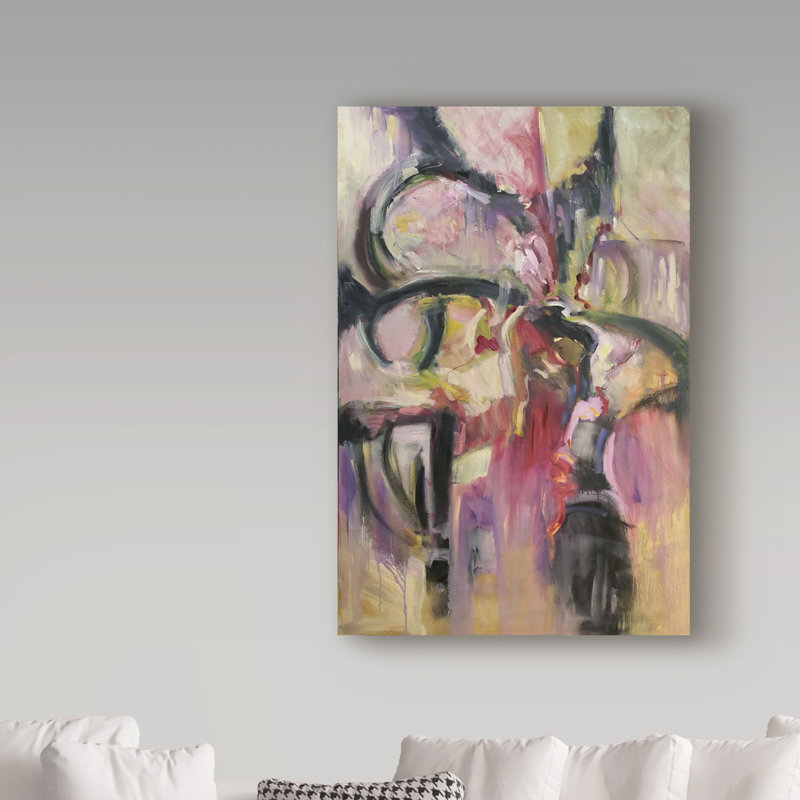 Sabio 'Seeking Wisdom' Acrylic Painting Print on Wrapped Canvas, 19" H x 12" W x 2" D