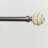 Metal Adjustable 1" Single Curtain Rod-59079008-59079013