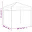Anaberta 1.95m x 1.95m Steel Party Tent-1849013338-1849013341