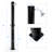 Solar Powered Temperature Controlled Portable ABS, PVC Free Standing Outdoor Shower with Detachable Shower Head and Footwash Spout