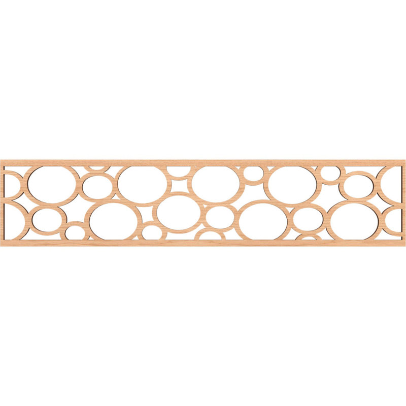 Moulure de chantournage, Noyer blanc, H 10 po x l 46,75 po x P 0,375 po