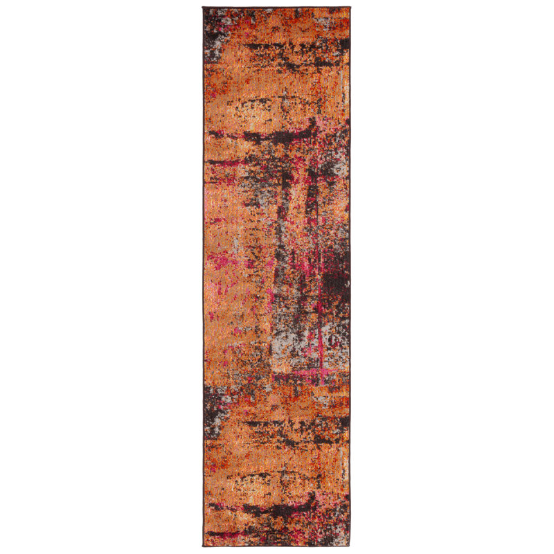 Majors Performance Abstract Rug, Runner 2'2" x 8'