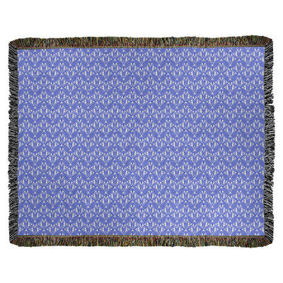 Couverture en coton tissé Katelyn Elizabeth