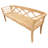 Nickos Montana Teak Wood Garden Bench