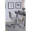 Chaise de travail en similicuir Atsush