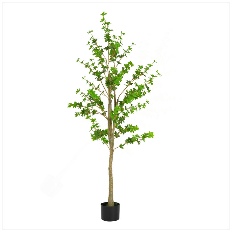 Enkianthus artificiel 76 po avec pot 76 po