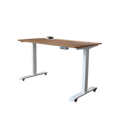 Bureau debout à hauteur ajustable avec prises intégrées Sarasota