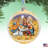 5.5'' Glass Ball Ornament