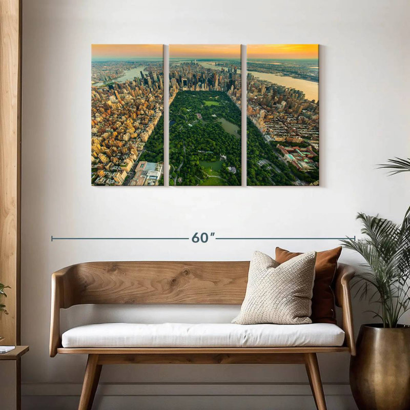 Rorry Central Park Summer Day, 28" H x 45" W