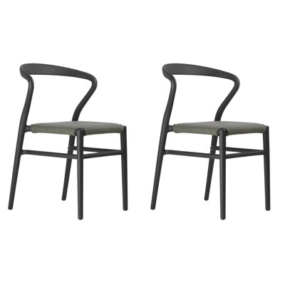 Ensemble de chaises d'extérieur et d'intérieur Joi 24 (ensemble de 2)