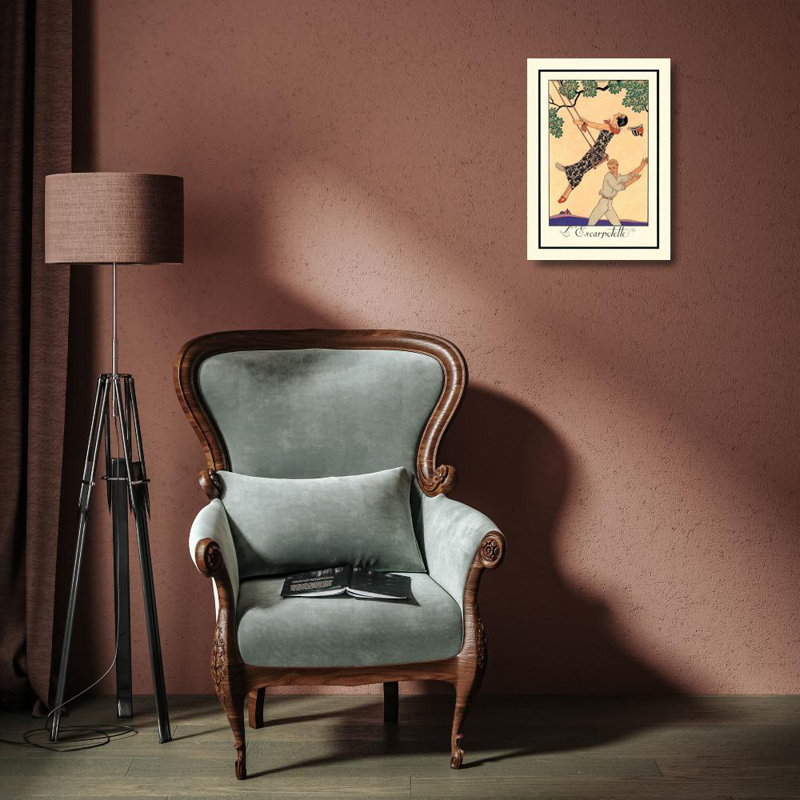«Red Barrel Studio® Barbier, George», art sur toile tendue sous le titre: L Escarpotette, H 18 po x l 14 po
