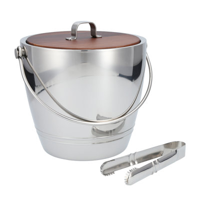 Crafthouse Signature Collection Stainless Steel Ice Bucket Wine Bucket Ice Bucket