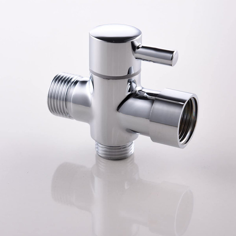 T-Adapter with Shut-Off T Valve