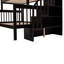 Lit superposé avec escalier avec rangement dans le tiroir, sécuritaire pour la chambre à coucher et les dortoirs, convient à tous les utilisateurs de tous les âges. Bois massif. Maximisez le rangement. Escalier sécuritaire. Polyvalent-341242542