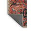 Tapis traditionnel rouge / noir Upslope-1487943779