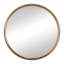 Miroir mural en bois de pin 31,5 po pour la décoration, faire ressortir votre salle de bain et votre salon
