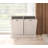 White Two-Compartment Tilt-Out Laundry Sorter Cabinet - Space-Saving Hamper With Removable Bags, Freestanding Or Wall-Mounted Design For Closet, Laundry Room & Bathroom Organization