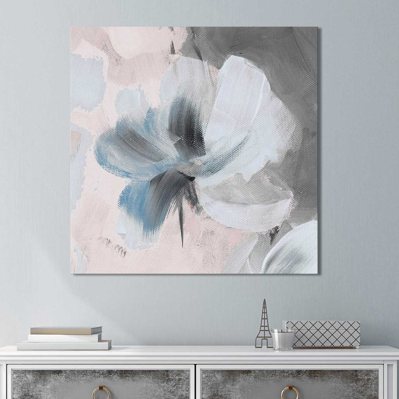 «Softly Awakken Mute I», reproduction de peinture acrylique, H 28 po x l 28 po x P 1,5 po, Toile tendue