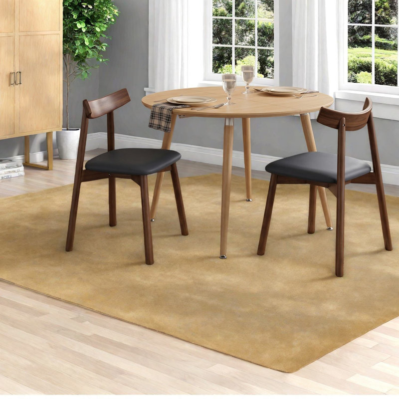 Ensembles de table de salle à manger extensible (doit inclure la table et la chaise), cuisine moderne en bois aggloméré