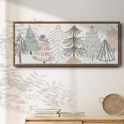 Carnet de croquis de Noël - Toile encadrée