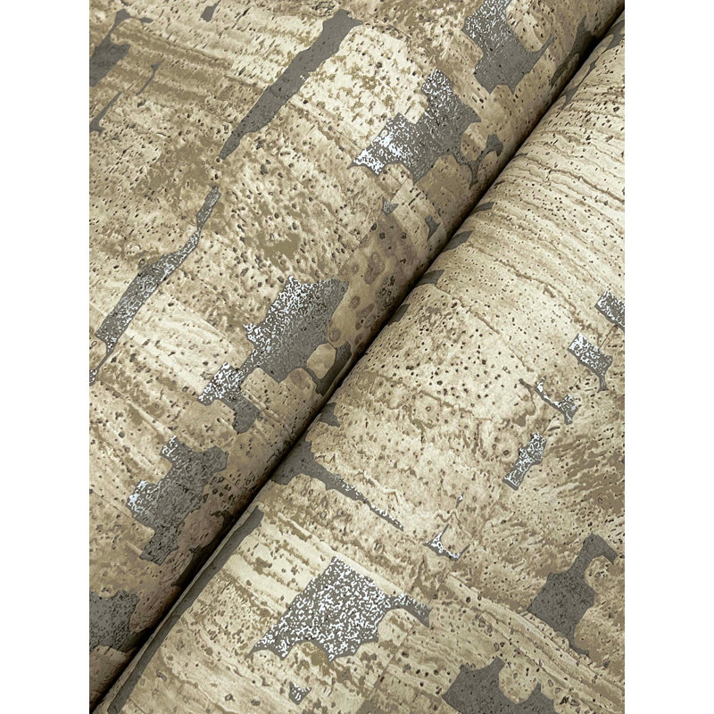 Papier peint Pop The Cork Stone, Brun