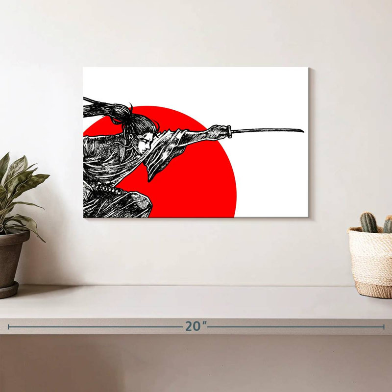 Samouraï traditionnel Leisha, H 8 po x l 12 po