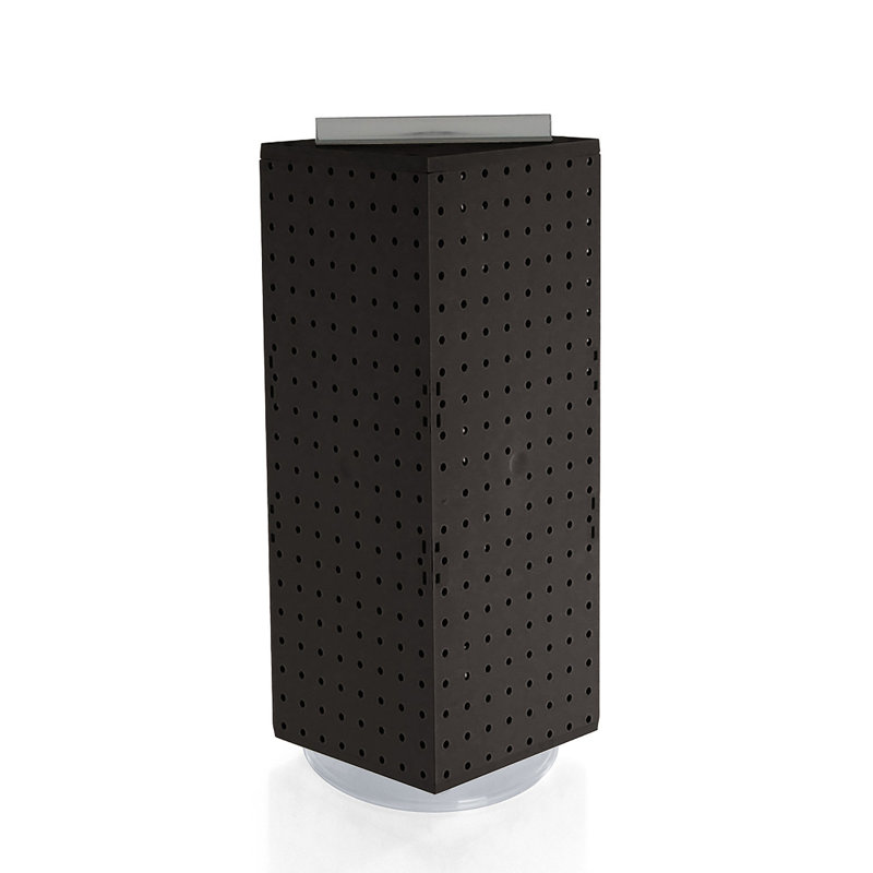 Four-Sided Revolving 8"W x 20"H Pegboard Counter Display
