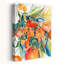 Orange Grove Abstract Contemporary Tree Landscape Wall Art Print-1260483129