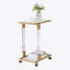 Table d'appoint, table de canapé, table carrée en forme de C-252099082