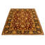 Tapis décoratif en laine noué à la main de conception unique noué à la main new age de style persan 18/20 rouge foncé 6 pi 1 po x 8 pi 6 po