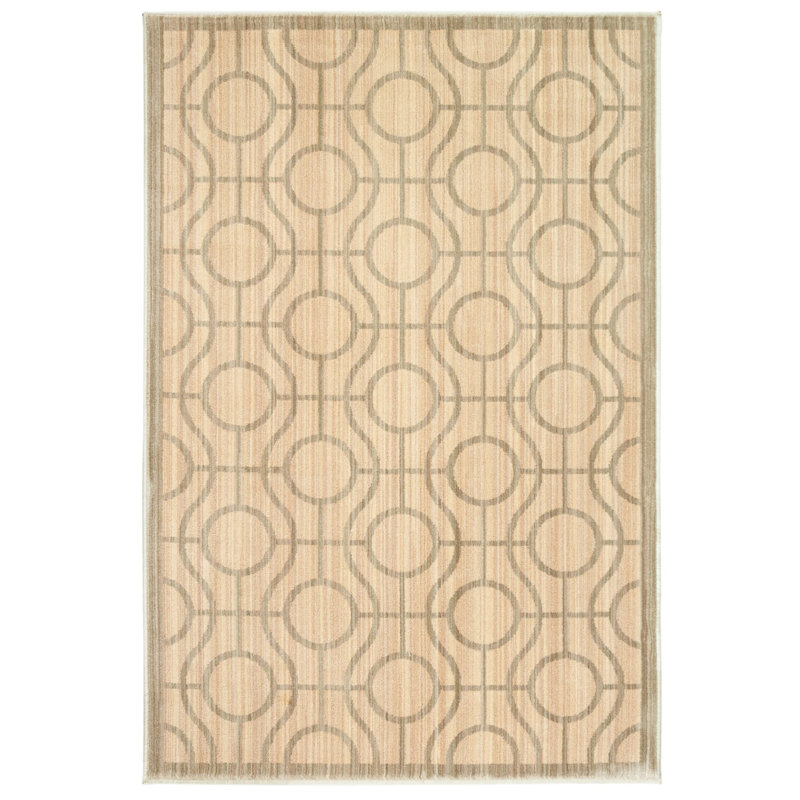 Sarabia Infinity Performance Geometric Rug, Rectangle 4' x 6'