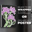 Pop Flowers V - Impression sur toile seulement - NON-CADRE-931352803
