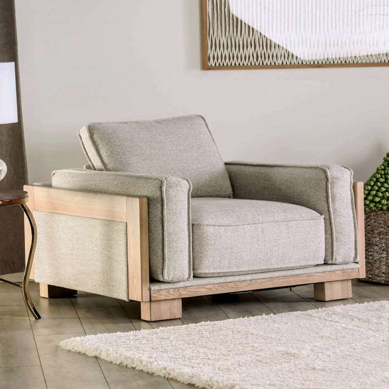 Fauteuil de 44 po de large Carmesa