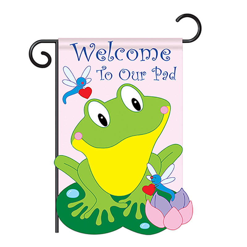 Drapeau de jardin 19 x 13 po Leonara