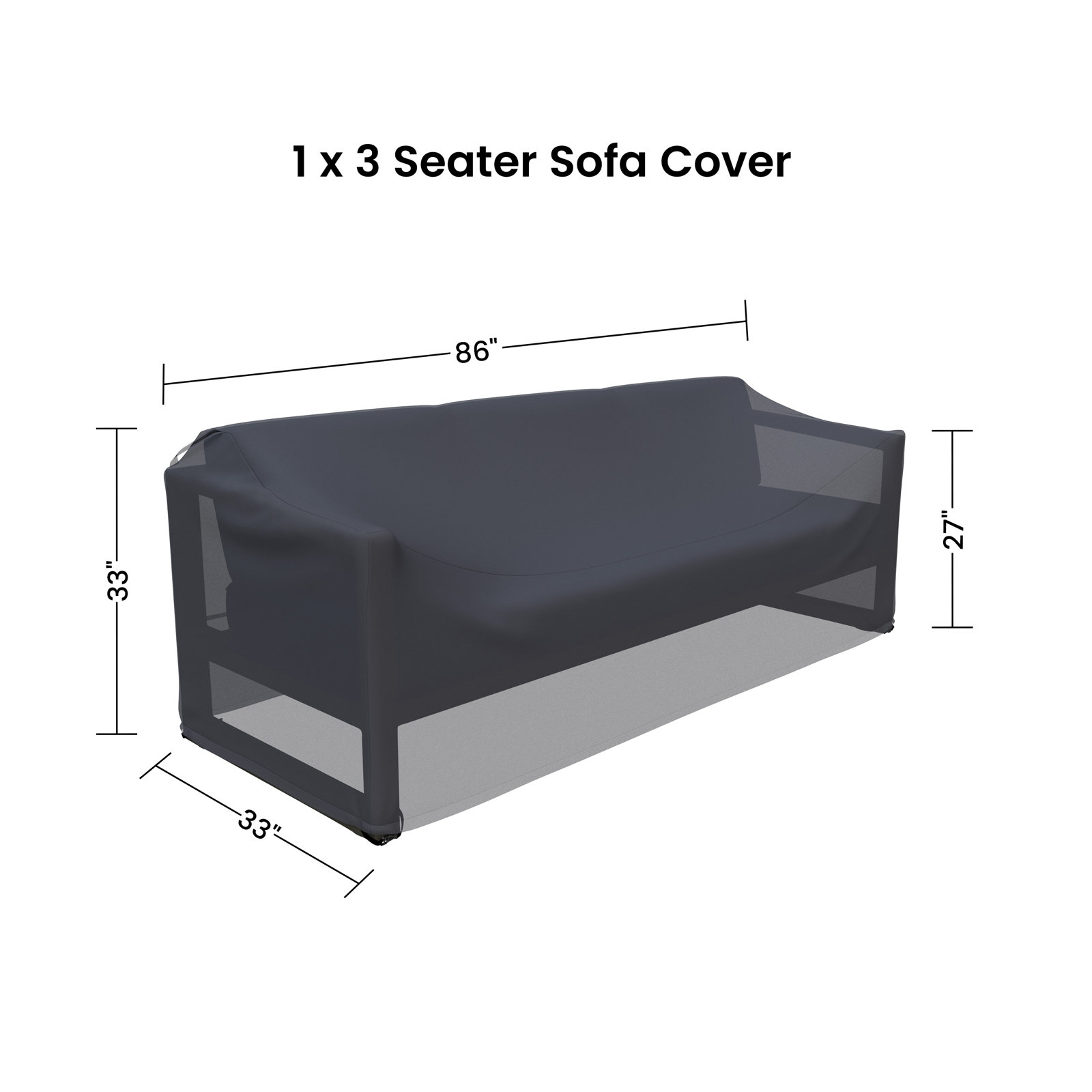 Smith 84" Outdoor Sofa Cover