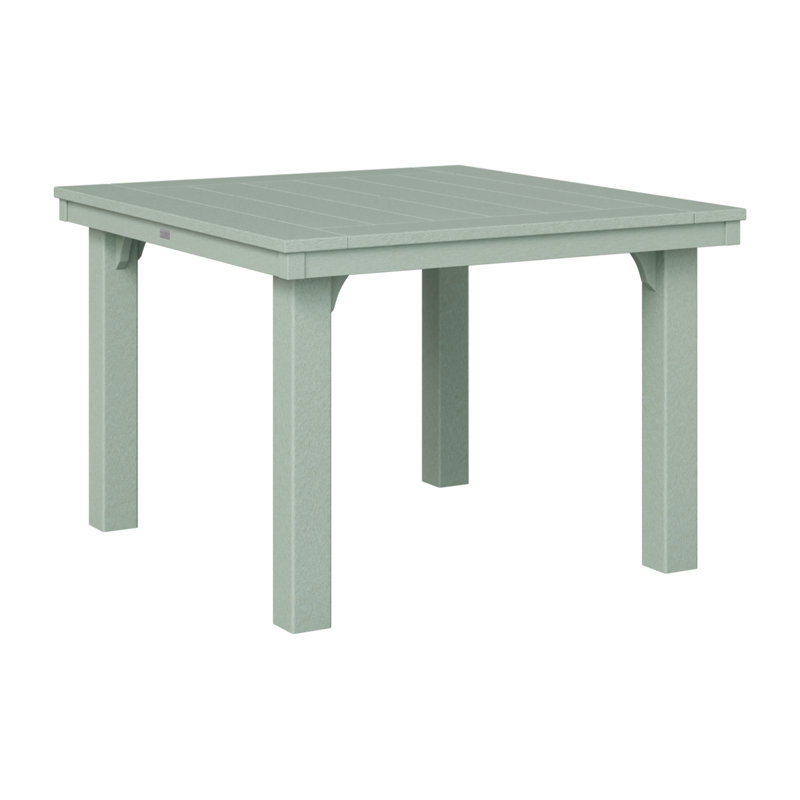 Berlin Gardens Homestead Square Dining Table, Seafoam
