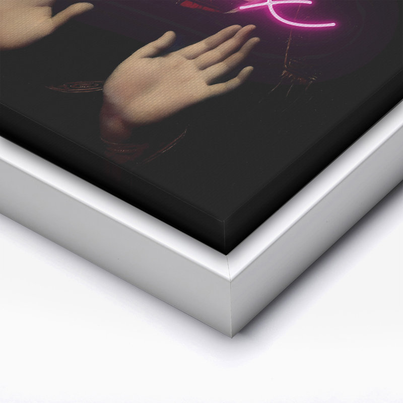 Relax No1, Canvas, 24"H x 32"W, White Framed