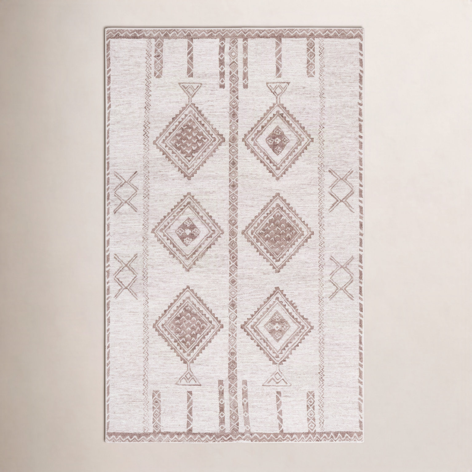 Uriel Hand-Tufted Moroccan Wool Rug, Rectangle 9' x 12'