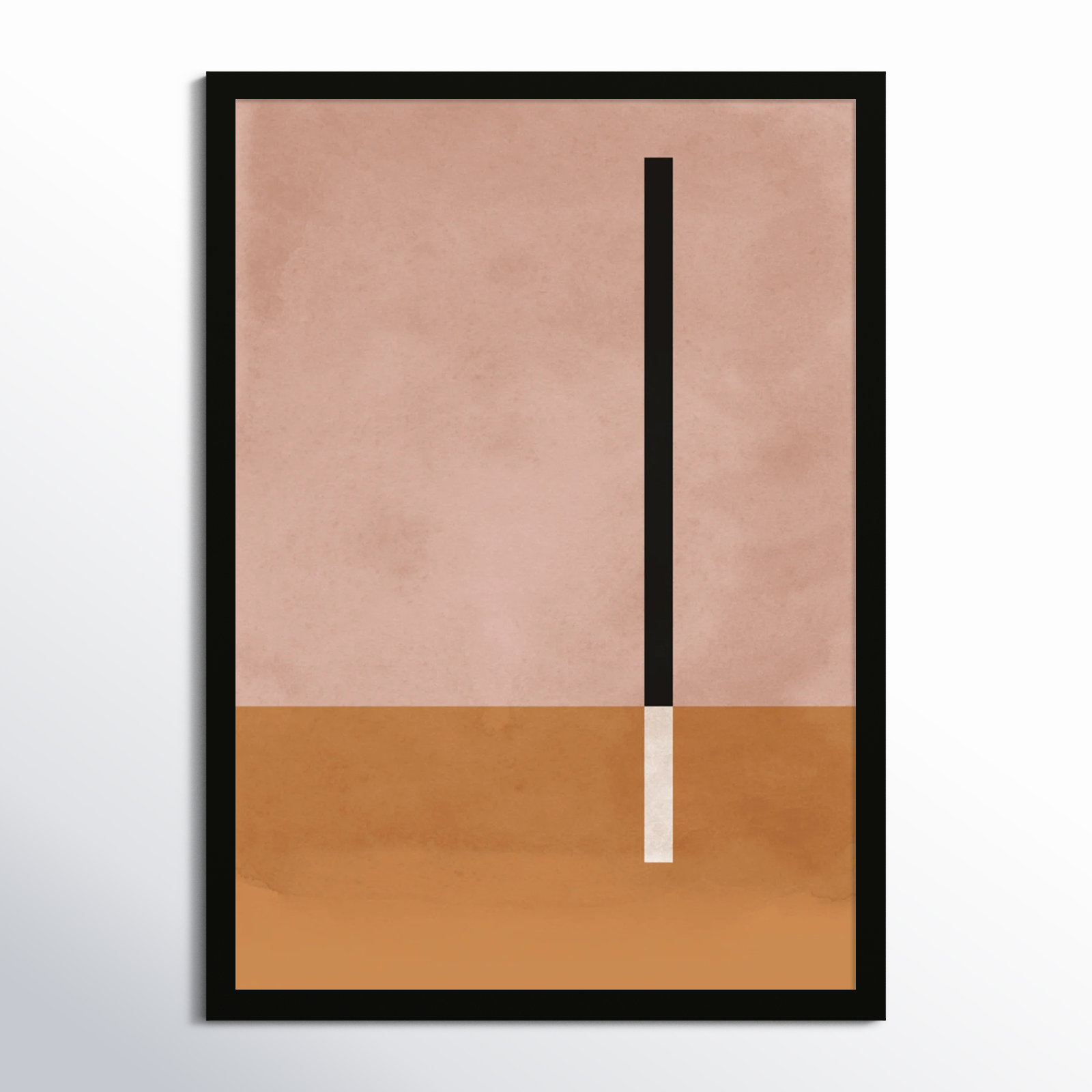 Venice 1 by Alexander Ginzburg, Black, 26.25" H x 19.25" W x 0.88" D