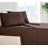 Lux Decor Collection Stripes Bed Sheets Microfiber Bedding Set with Fitted, Flat Sheet & Pillowcase-1713469896-1713469947