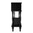 Mid-Century Console Table with 2 Drawers for Entry and Living Room,Black-695418287