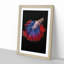 Siamese Fighting Fish in Abstract - Picture Frame Painting Print-55619466-55619469