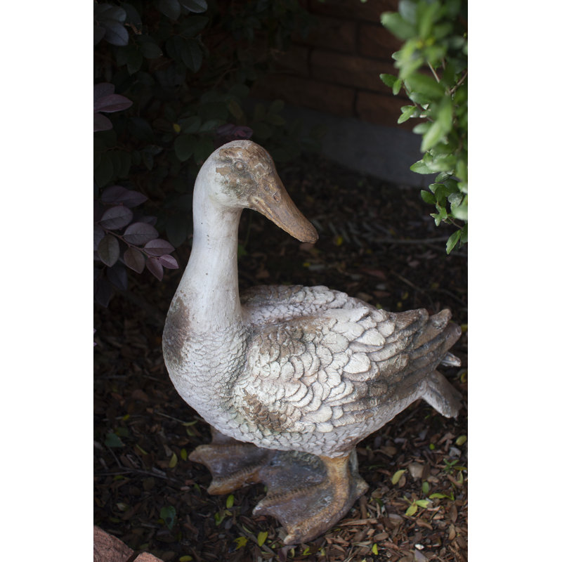  Tête de canard en faux béton 17,5 po H