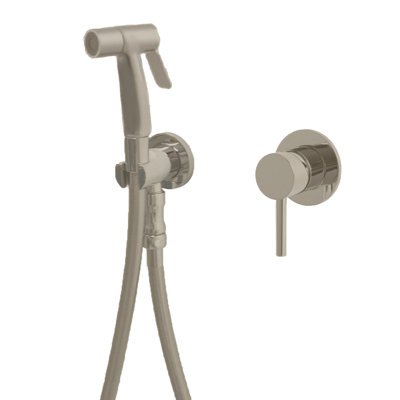 Round Hand Held Bidet with Faucet