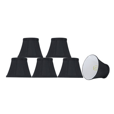 Abat-jour en cloche H 4 po (attache) noir